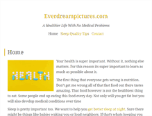 Tablet Screenshot of everdreampictures.com